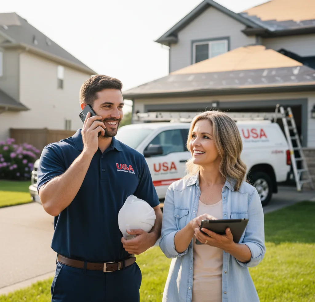 USA Roof Repair Experts customer support in Centre Hall