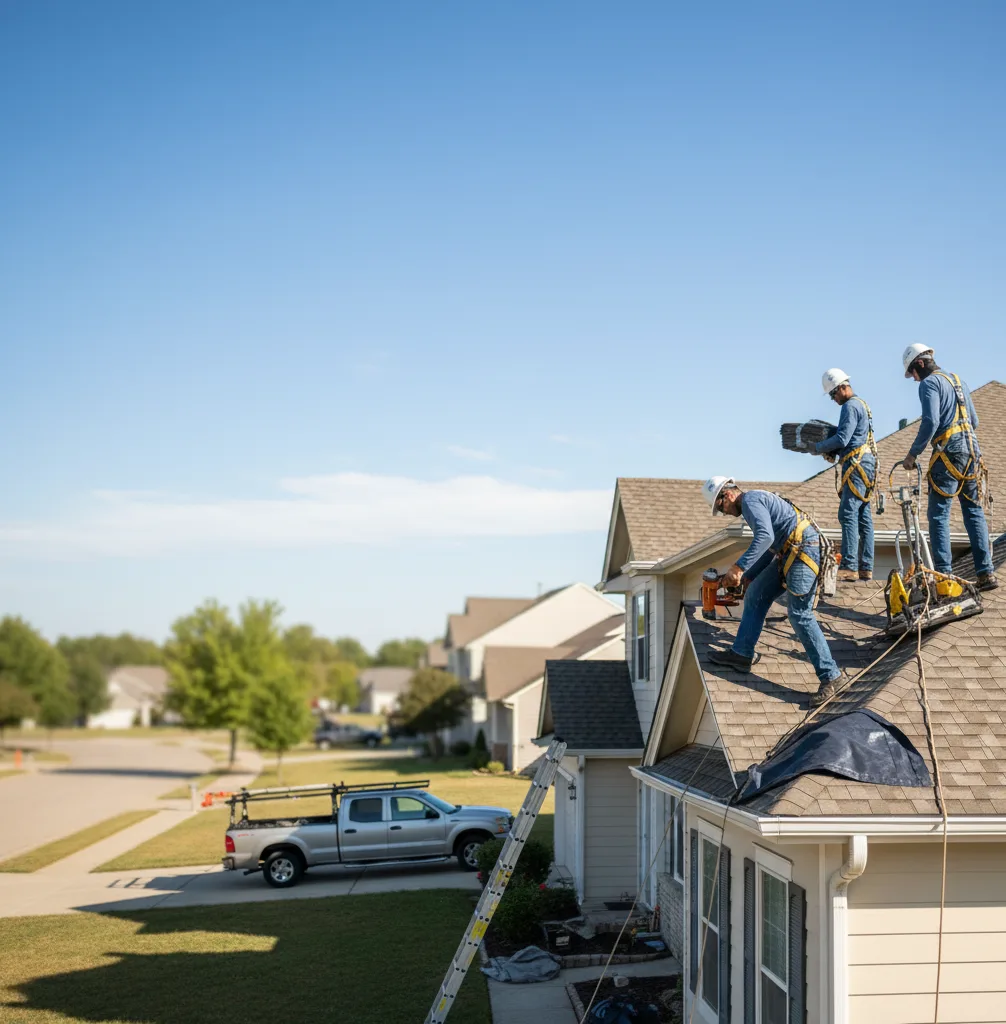 Roof Repair in Centre Hall